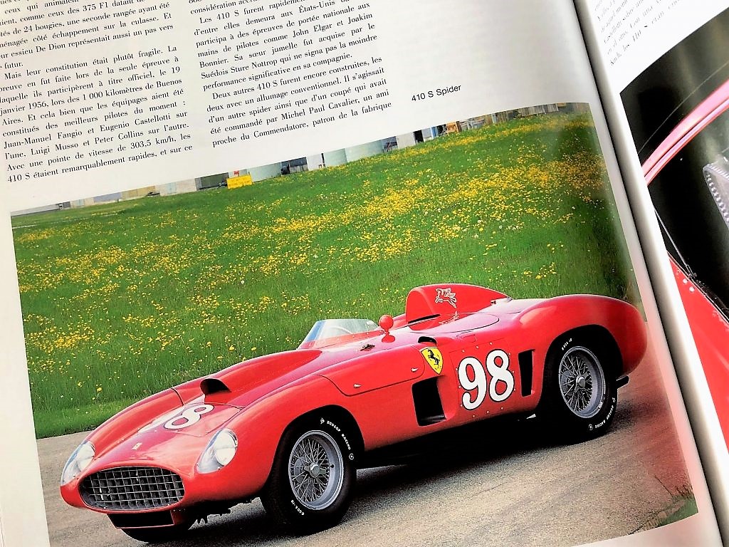 Ferrari 410S photo from a book