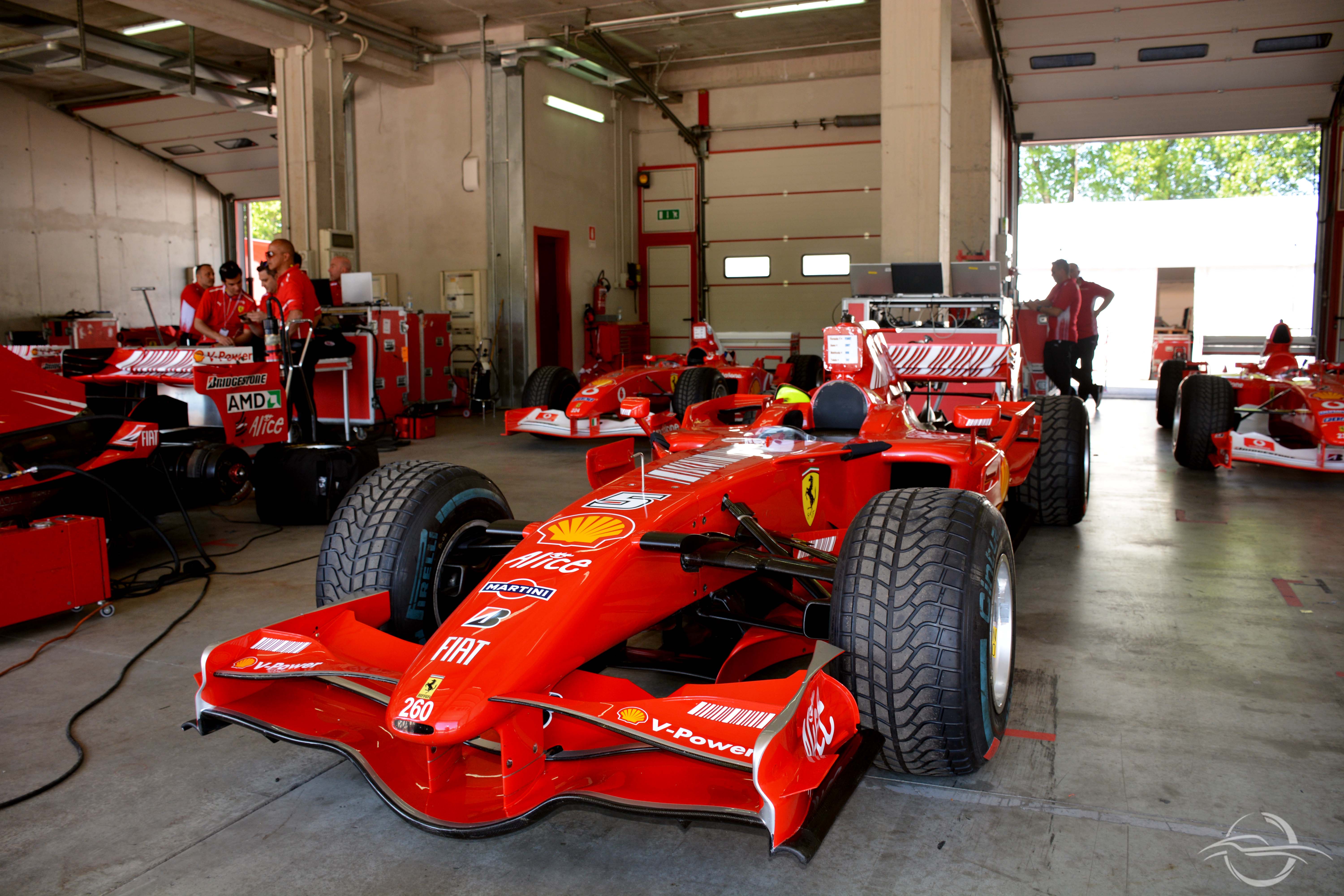 Team Ferrari a Imola 2018